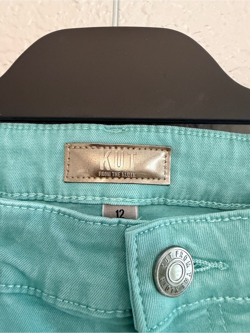 Kut from the Kloth Aqua/Turquoise Boyfriend Jeans - Picture 2 of 4